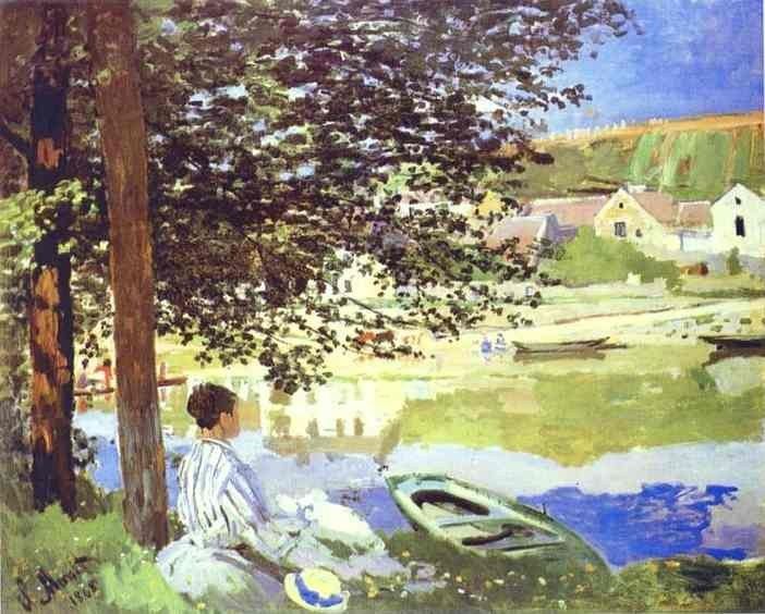 Claude Monet The River Bennecourt